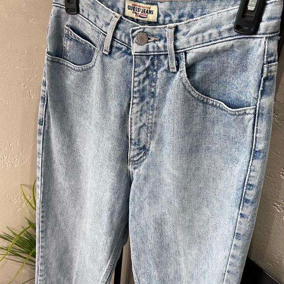 Guess Light Blue High Rise Women Jeans - Picture 8 of 16